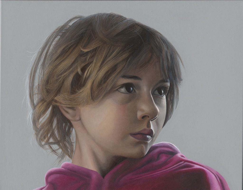 Hanna Diethard Sohn 2007 Acryl auf Leinwand 55 x 70 cm