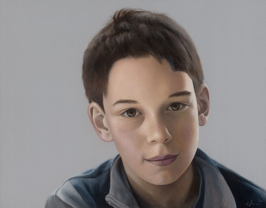 Paul (Portrait, Auftrag)
Acryl auf Leinwand 
55 x 70 cm
Diethard Sohn 2007 	