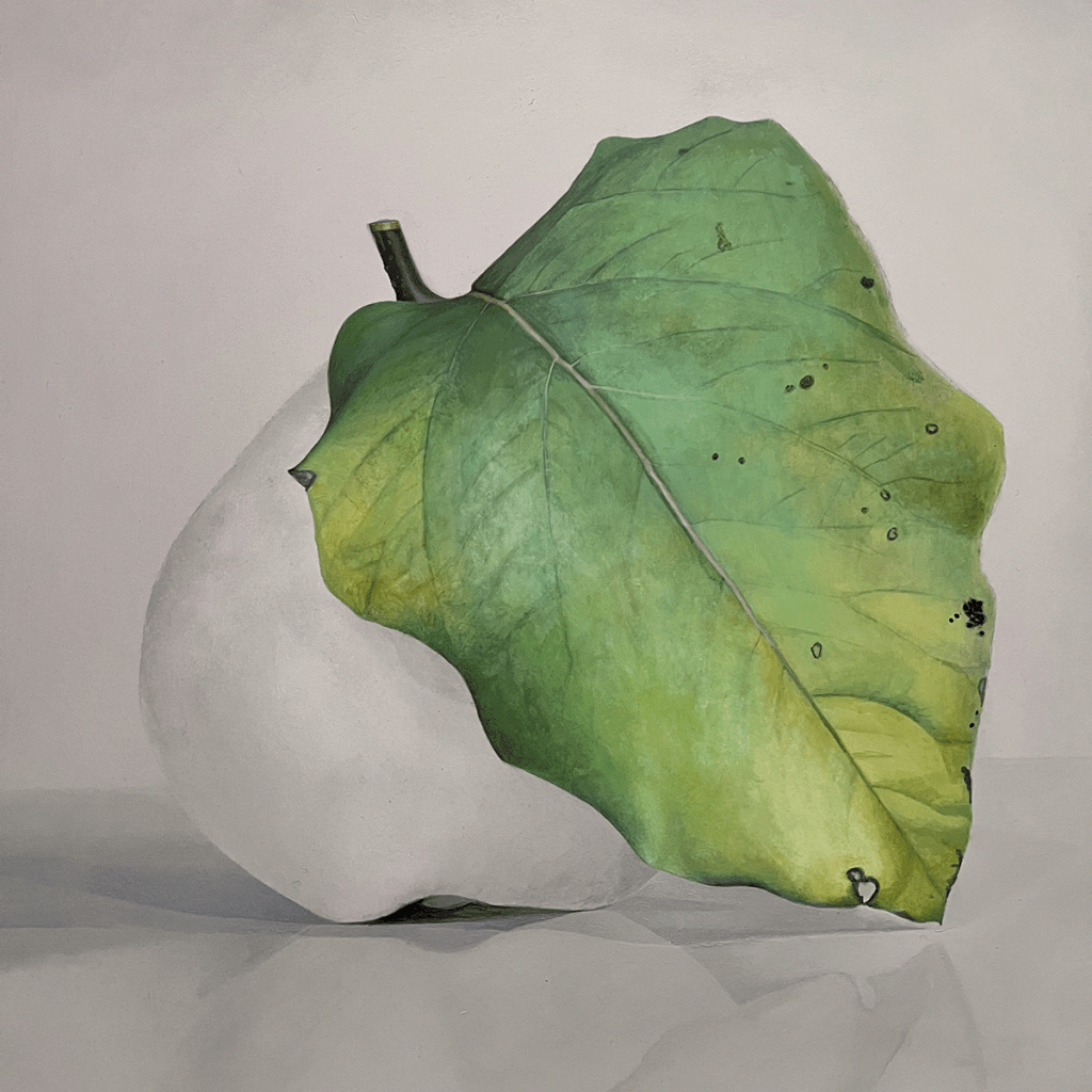 Quitte MUS-08, Acryl auf Tafel, 2025, von Diethard Sohn