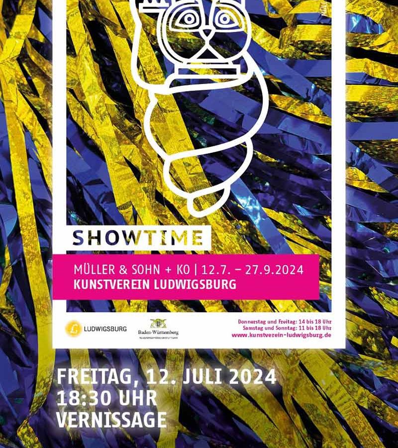Showtime Ausstellung Mueller und Sohn und Ko inm KV Ludwigsburg